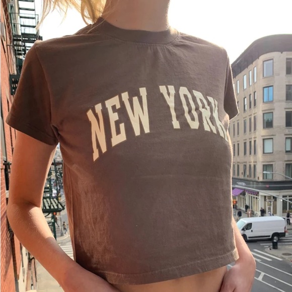 Brandy Melville Tops - Brandy Melville | John Galt New York Tee